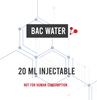 BAC WATER - Agua Bacteriostatica ( 20 servicios x 1ml)