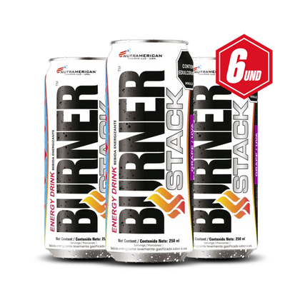 SIX PACK BURNER EN LATA = Quema grasa + energizante