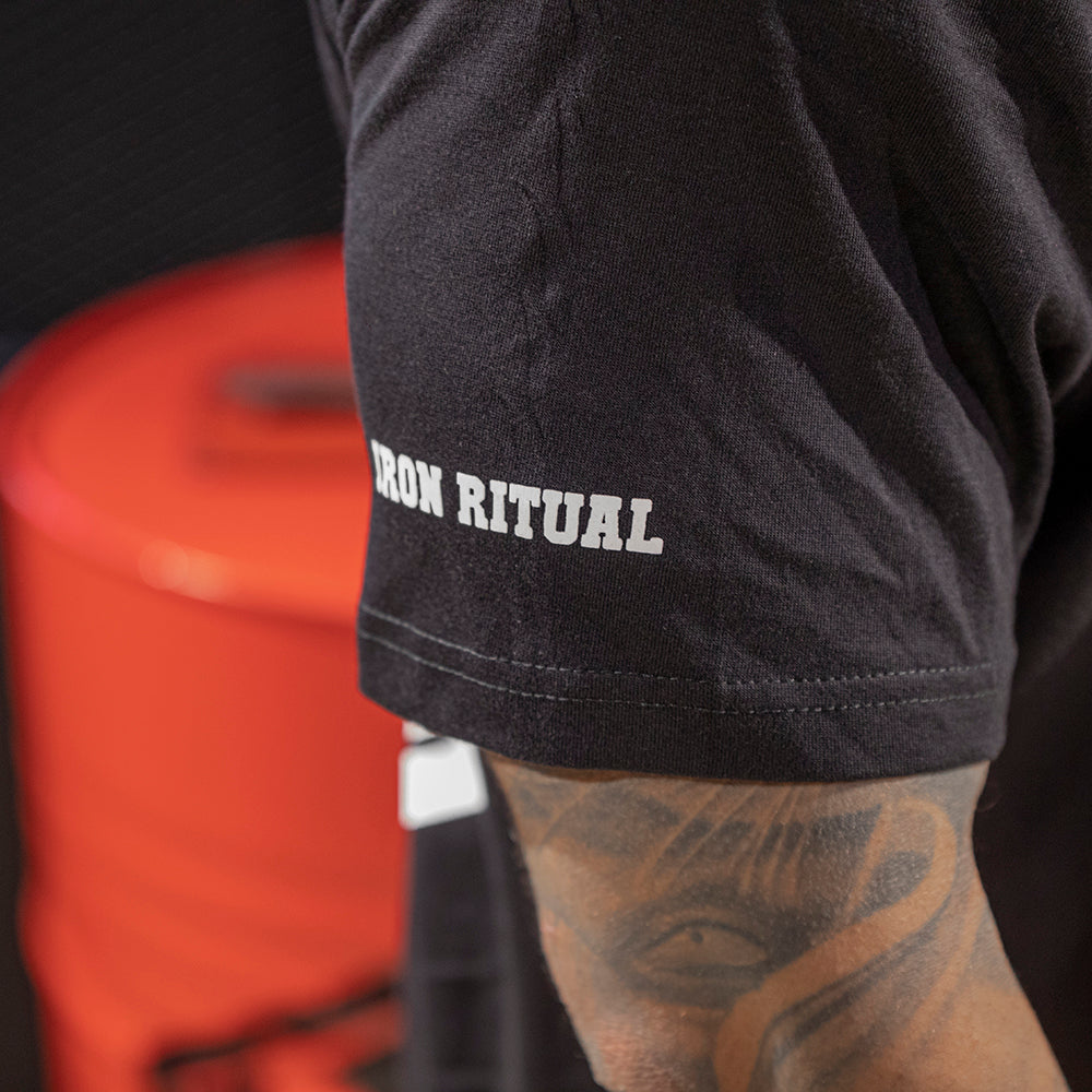 Camiseta M trasera - #IronRitual