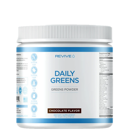 Daily Greens En Polvo + Probioticos + Enzimas Digestivas